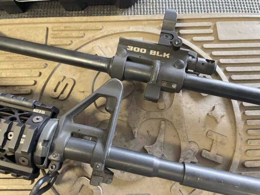 standard gas block compared to adjustable gas block