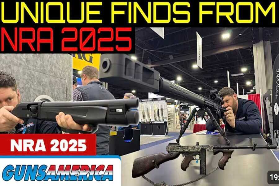 Unique finds at NRA 2025.