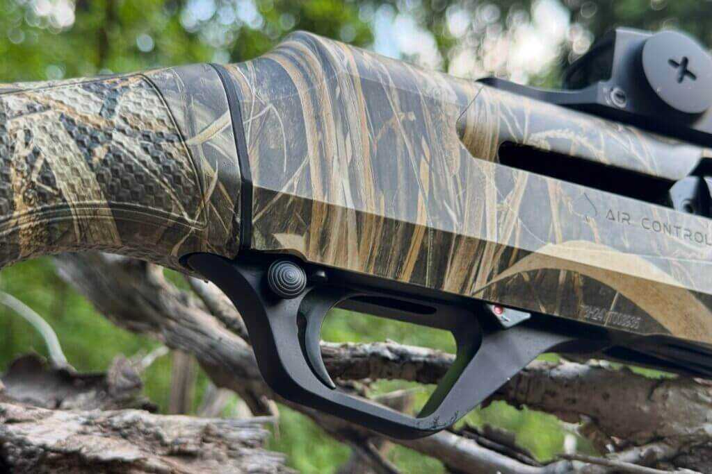 shotgun trigger removal button