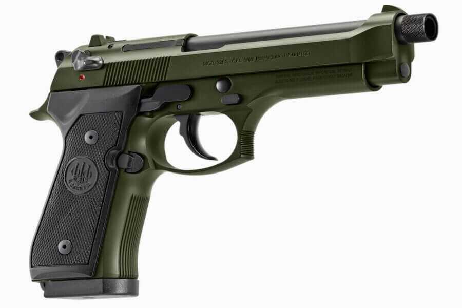 A Beretta 92FS in ODG.