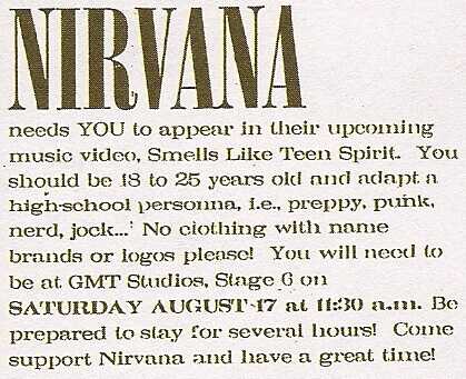Nirvana ad