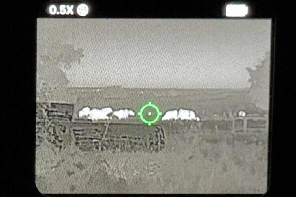 screen with greet dot