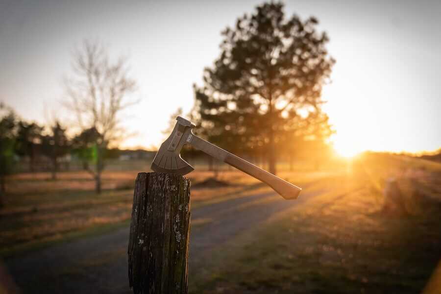 SOG's new Tactical Bushcraft Hatchet.