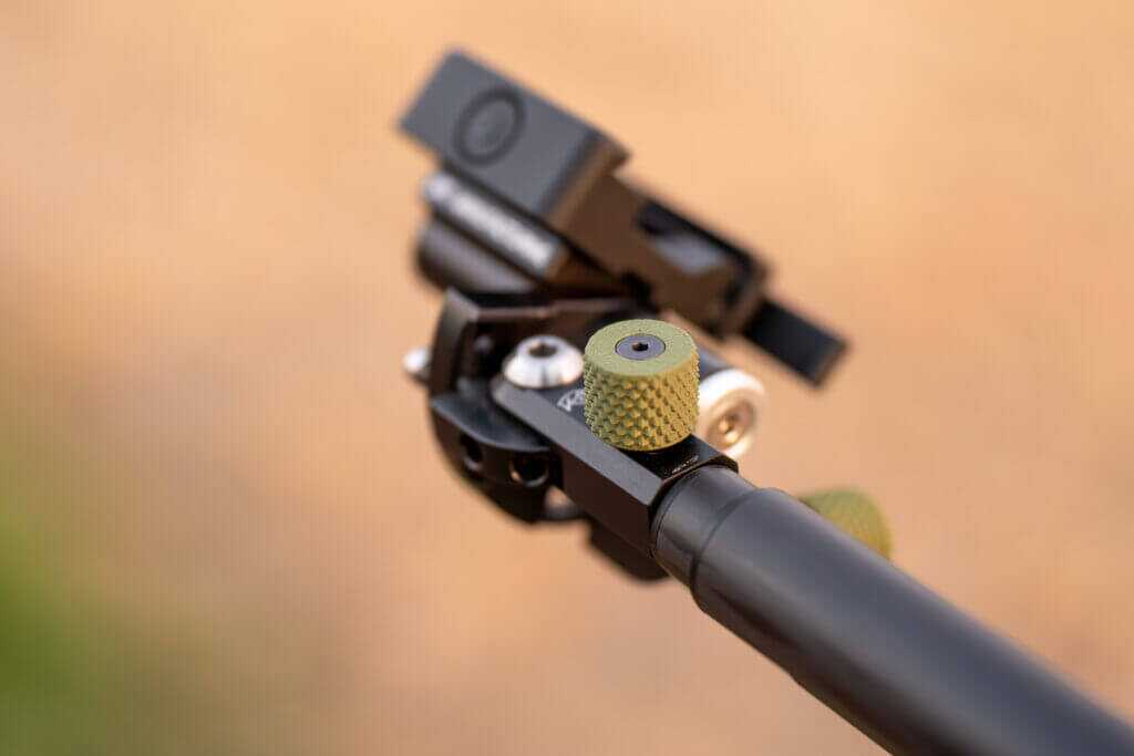 Green Pod Knob from PRS Shooting Solutions installed on CKYE-POD for faster cant control