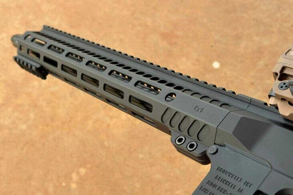 M-LOK handguard on BoreBuddy AR22 rimfire upper