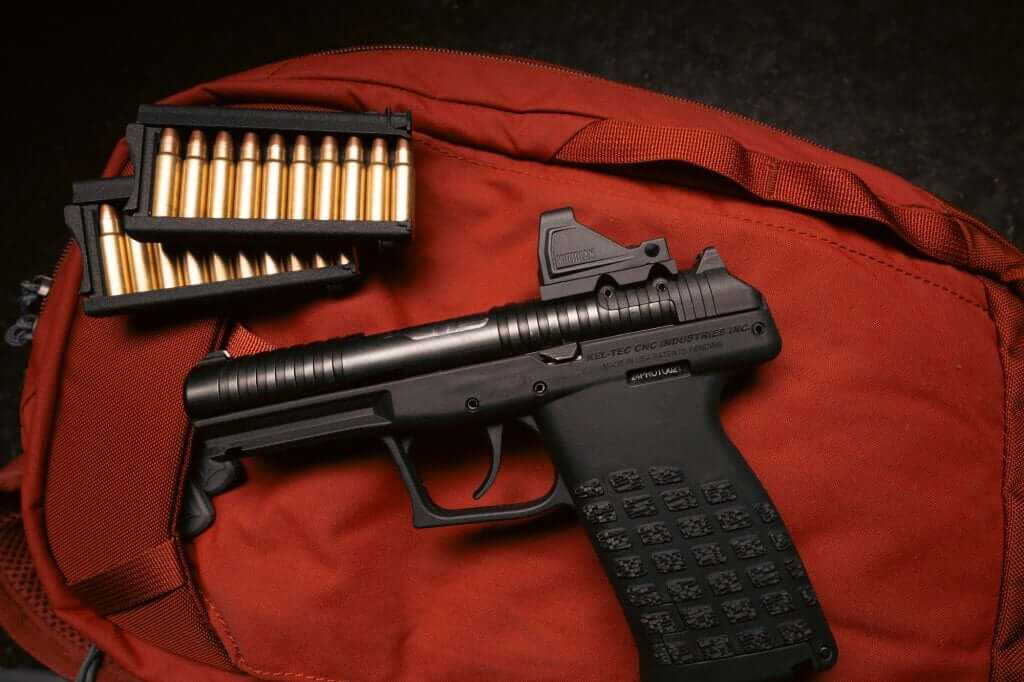 KelTec PR-5.7 PR57 rotary barrel pistol top loading 5.7x28mm