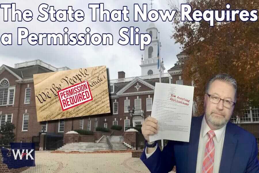 Delaware now requires permits to purchase handguns.