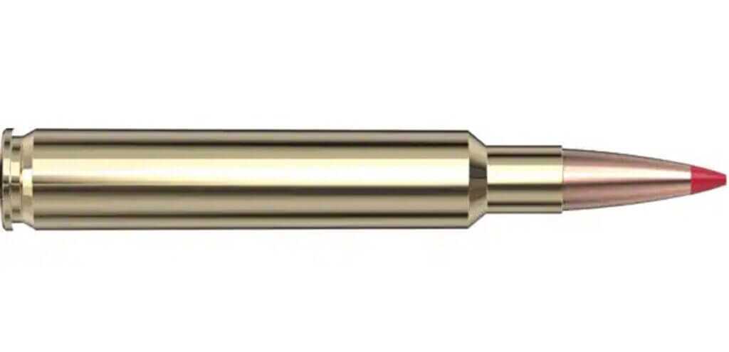 Diagram of 280 AI case with 40-degree shoulder and reduced taper for more powder capacity and velocity