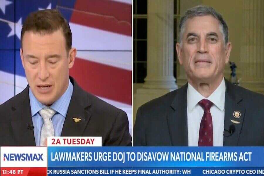Rep. Clyde on NewsMax talking about the end of the NFA.