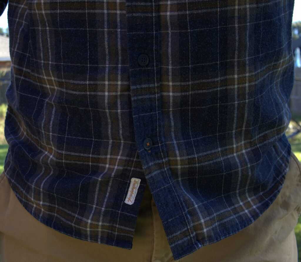 Safariland IncogX with Glock 48 concealed under a flannel shirt during everyday carry