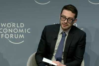 Alexander Soros at the WEF.