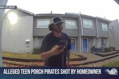 Don't shoot porch pirates this holiday season.