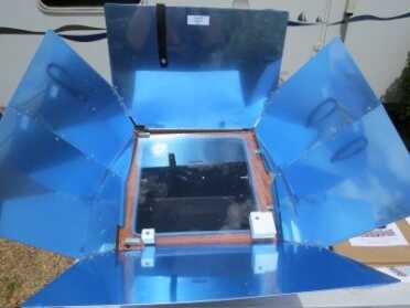 SIG SAUER P556, Short Barrel Rifle Performance from a Pistol - New Gun Review This is how The Sun Oven comes out of the box. The metal wings have a blue coating on them.