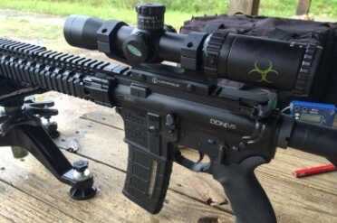 Blackout is the new Black—Daniel Defense DDM4v5 Review We’ll be looking at scopes in detail in a future article, but one fun option was this Weaver KASPA with CIRT reticle.