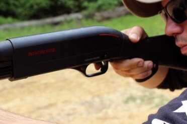 The Winchester SXP Shotgun—a Good Place to Start? (REVIEW) I wish Winchester would use another color besides red for their branding. Red means run, son.