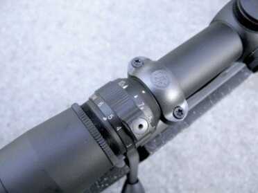 Montana Rifle's MMR: Tactical Precision, Traditional Feel With the scope set to the small triangle I was able to work out my hold overs to about 530 yards.