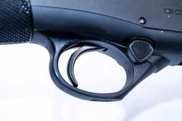 The trigger has just a touch of take up, followed by a smooth break.