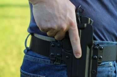 OWB or IWB With the Blade Tech Eclipse Straight Drop Ambi Holster blade tech