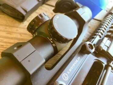 The Leupold's dials are large, positive and have good visual indicators.