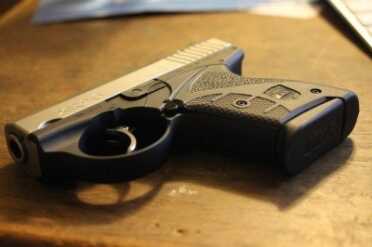 The trigger guard is ample, and helps to keep fingers from drifting too far forward by eliminating the shelf the usually rides beneath the barrel.