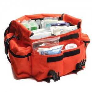 I think it is good to start with a basic stocked trauma bag. then you can add more of what you think you might need. 