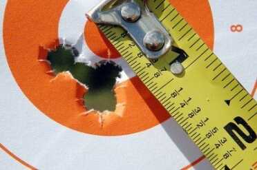 The best three shot group from 100 yards was ½”.