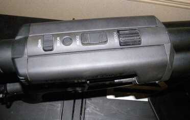 You can see the primary controls on the top of the scope. They’re big and easy to use, even wearing gloves.