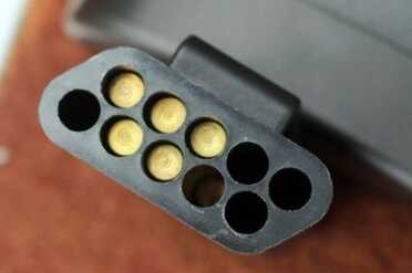 The Surprising Survival Rifle: Henry's AR-7--Review Ten tubes hold five rounds each.