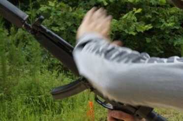 The POF-5 will appeal to your dramatic side, too. Lots of fun karate chop bolt drops.