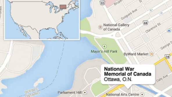 Map of the area (Photo: CBS News)
