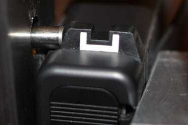 Jennings Machine Sight Pusher and TruGlo GLOCK Sights xxxx