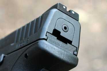 Springfield Armory XD Mod.2 Subcompact 9mm/.40SW - New Gun Review Striker status indicator in the uncocked position.