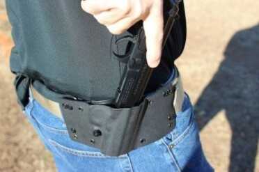 And it holsters just as easily.