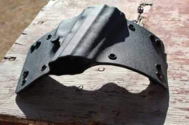 Traditional OWB that conforms to your waistline. 