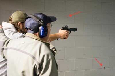 Smith & Wesson M&P Performance Center Ported shooting-6