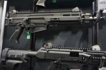 CZ's New Bren 223 Pistol + More SCORPION - SHOT Show 2015 With or without buffer tube extension.