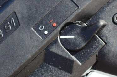 Safety selectors are easy to read.