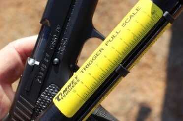 The trigger broke at XXX pounds. 