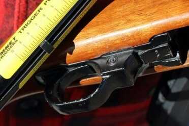 New Ruger BX-Trigger For 10/22 Trigger pull of about 8 pounds on a stock 10/22 from the 1970s.