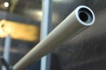 Threaded barrel on Alaska. 