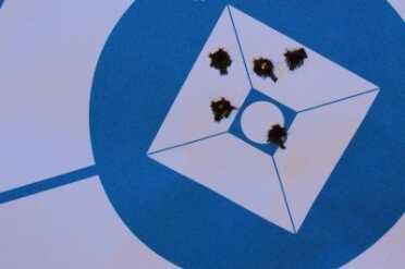 LWRC Tricon MK6--The Refined Fighting Carbine 100 yards, standing.