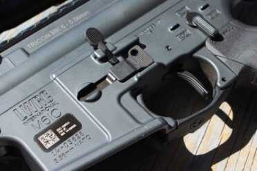 LWRC Tricon MK6--The Refined Fighting Carbine Even the trigger guard is Magpul.