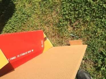 Right Now Range Review--The Fun Is The Box The little tab that sticks out is for the stakes.