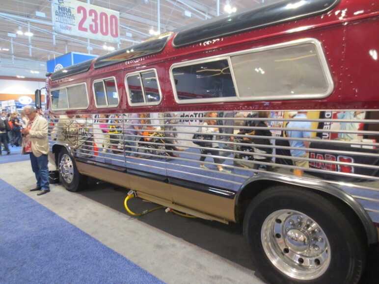 Magpul's Retro-Tactical Bus.  This thing was Awesome!  