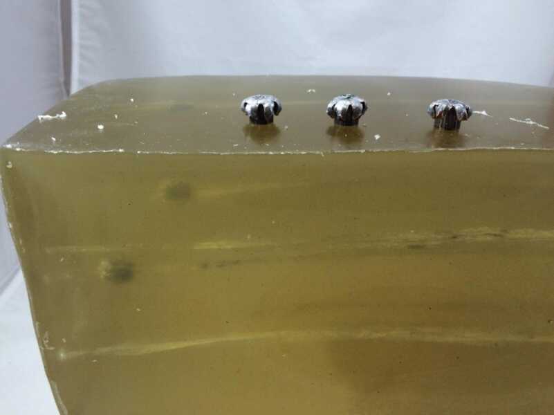 Penetration was excellent ranging from 14 to 17 inches.