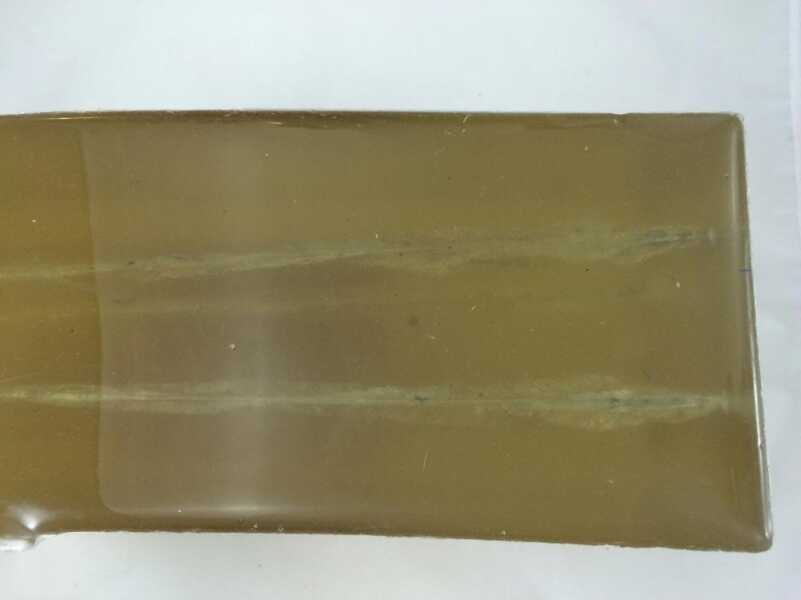 Bullets started to expand immediately after entering the gel block.