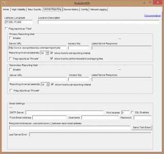 This is the upload data screen in the free software. 