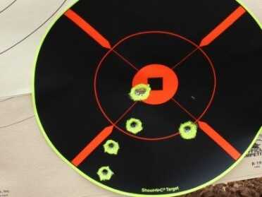 Before getting use to the short pull on the trigger and the feel for its staging. 