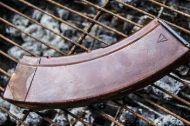 The Bakelite mags are both nostalgic and functional. And there's no matching the red color of the originals. 