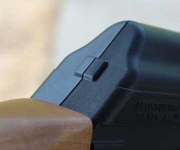 Mossberg's New Rimfire AK--The Blaze 47 And the dust cover isn't removable.